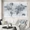 Designart - Golden Grey World Neutral - Traditional Canvas Art